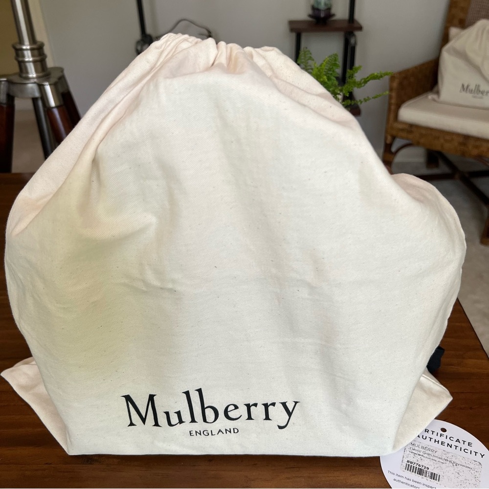 MULBERRY Classic Grain Small Bayswater in Black - Picture 14 of 15